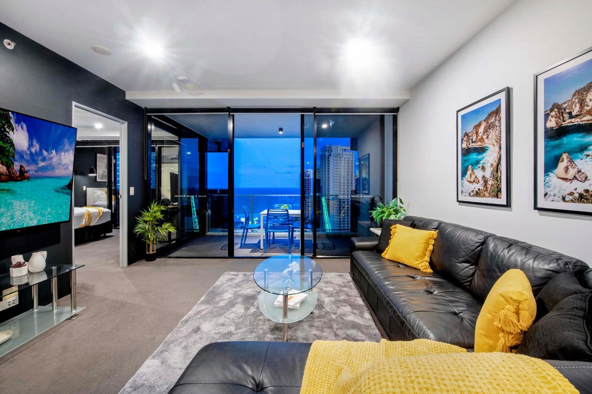 Ocean View Apartments With Balcony - Circle On Cavill - Central Location! - Self Contained & Privately Managed Gold Coast Kültér fotó